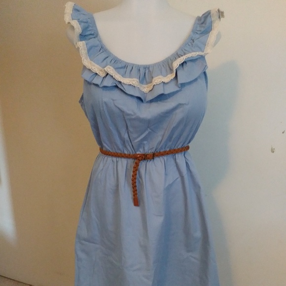 Lily Rose Dresses & Skirts - 💲SALE💲15 Lily Rose Cotton Dress w/belt👗